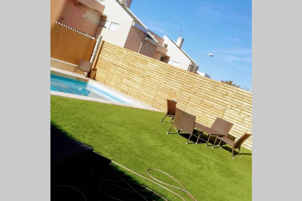 Valdevebas Chalet Con Piscina Madri Exterior foto