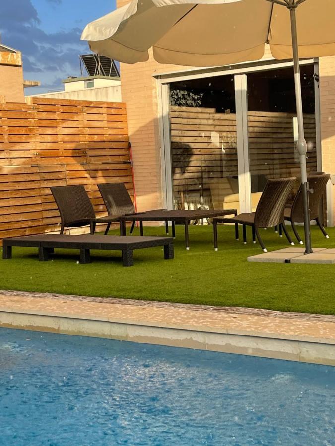 Valdevebas Chalet Con Piscina Madri Exterior foto