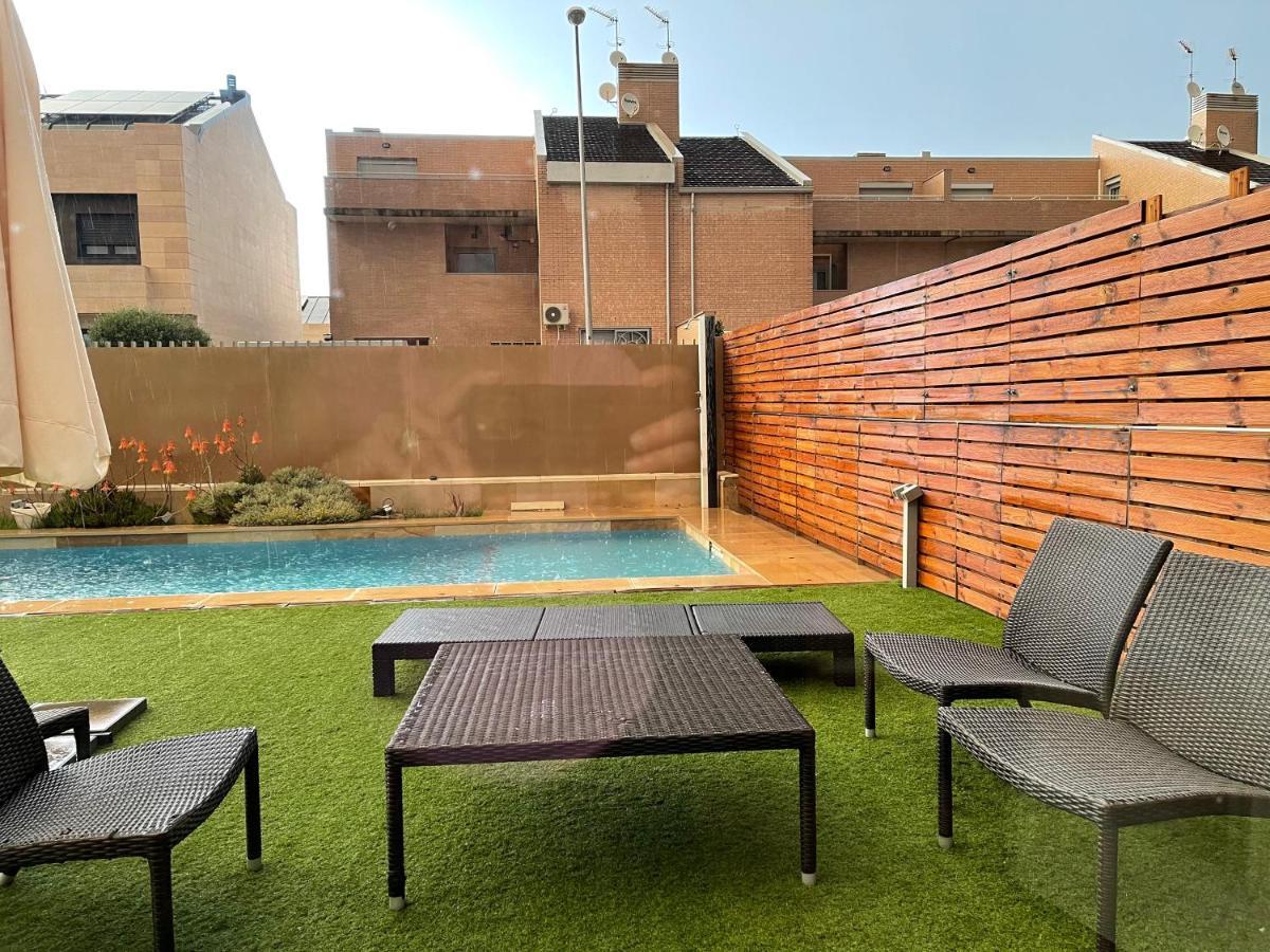 Valdevebas Chalet Con Piscina Madri Exterior foto