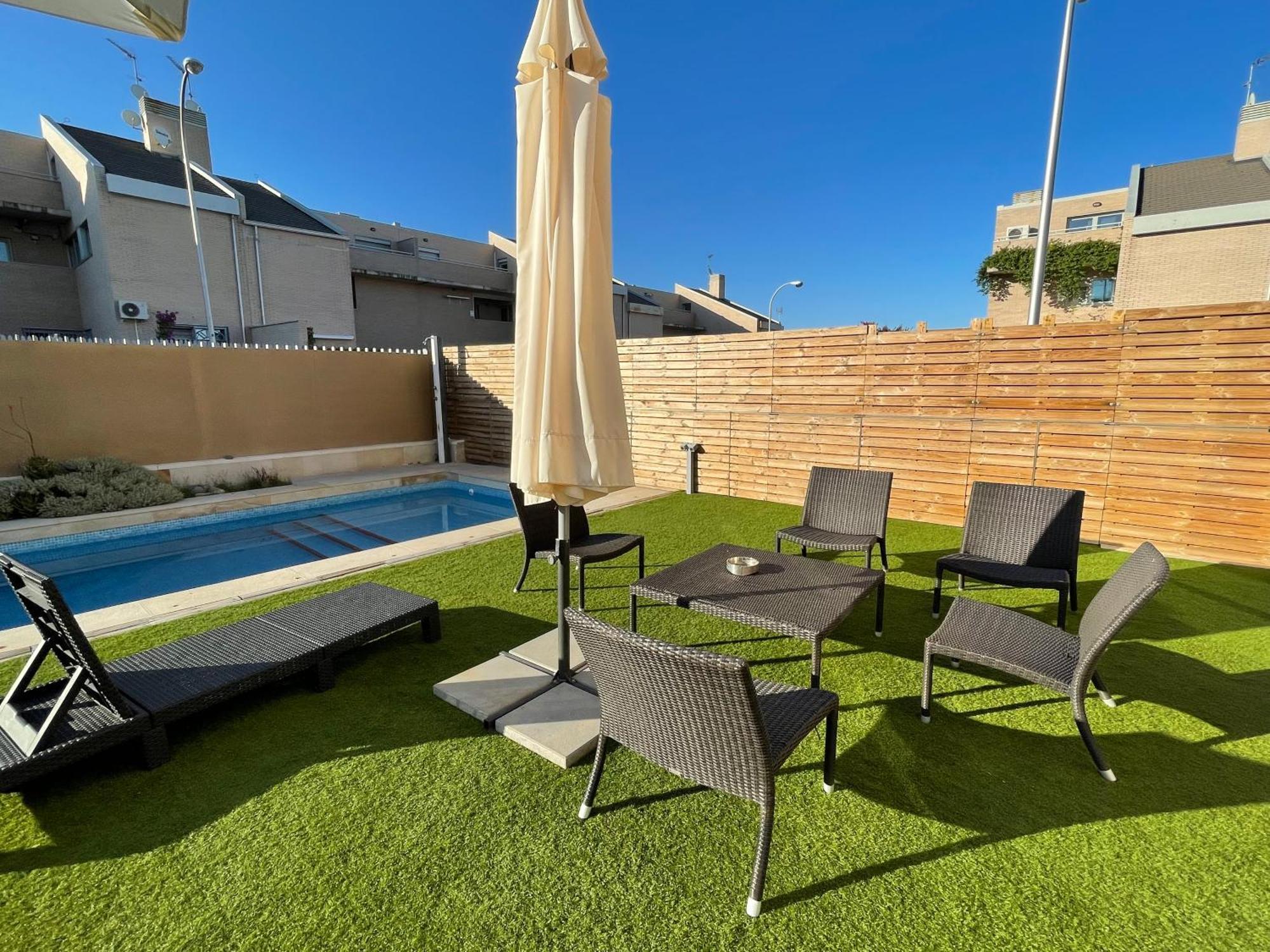 Valdevebas Chalet Con Piscina Madri Exterior foto