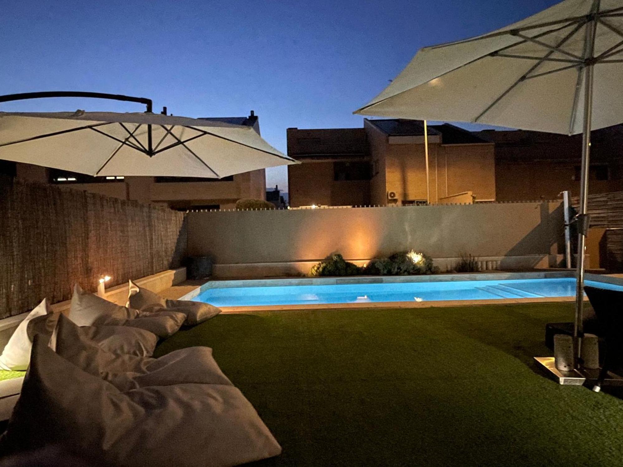 Valdevebas Chalet Con Piscina Madri Exterior foto