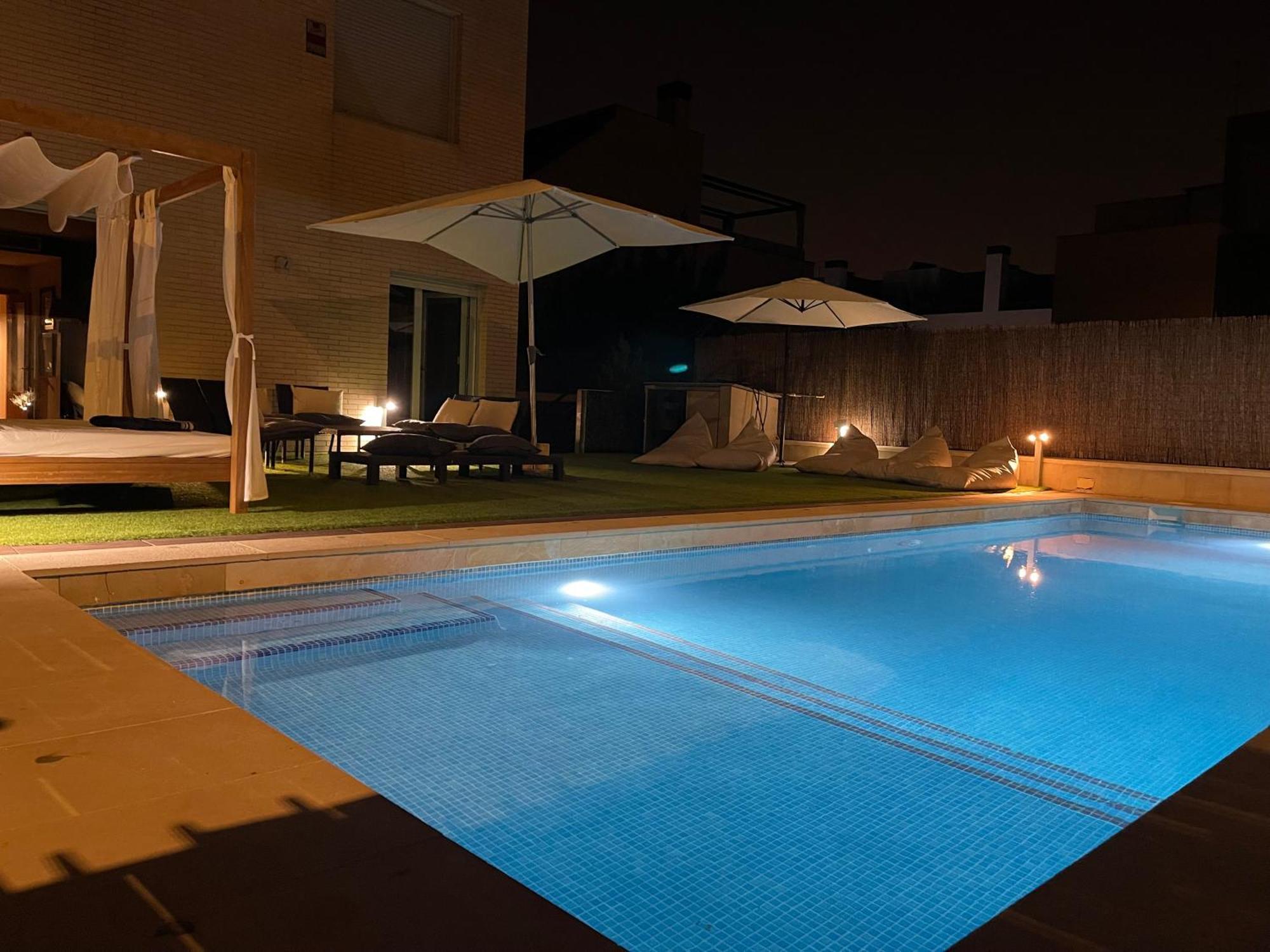 Valdevebas Chalet Con Piscina Madri Exterior foto